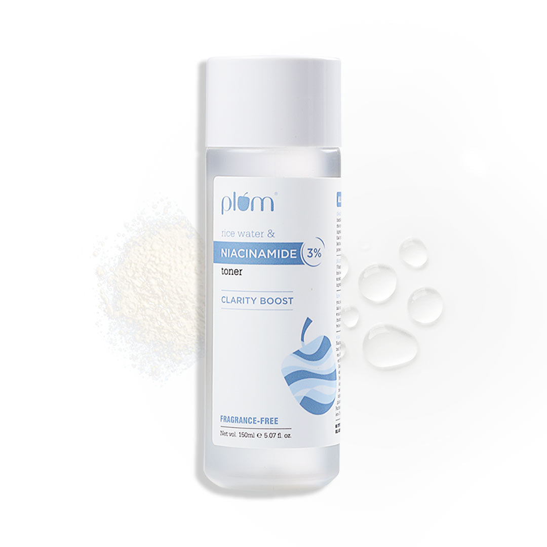 3% Niacinamide & Rice Water Toner for Bright Skin
