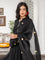 Nisha Silk Kota Doria Black Dupatta