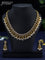 Antique guttapusalu necklace with kemp & cz stones and pearl hangings