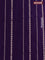 Banarasi semi katan silk saree purple with zari woven buttas and zari woven border