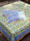 Sunflower Fields Block Printed Cotton Bedsheet