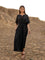 Kasturi Black Kaftan Maxi Dress