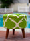 Rainforest Tufted Solid Wood Ottoman