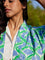 Queen Block Printed Cotton Kimono Jacket