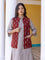 Set of 3 - Pujo Kurta, Lantern Pants and Jacket