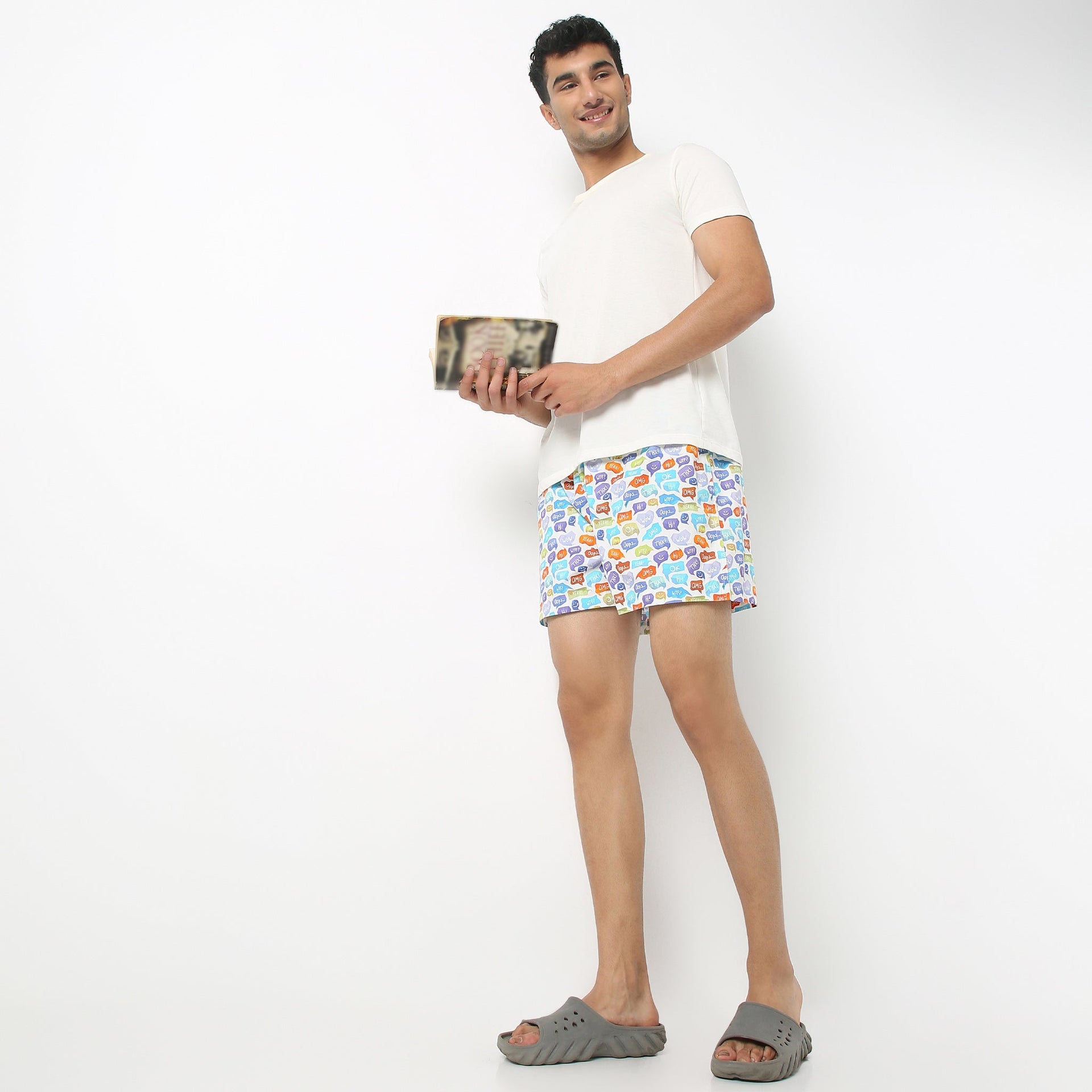 Boxer - Comfort Cotton With Soft Viscose Digital Printed