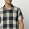 Camp Collar Half Sleeve Checkered Mood Shirt