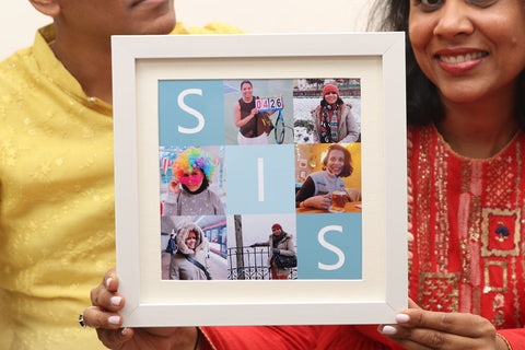 Mosaic Frame for Sis