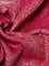 Banarasi crepe saree pink with allover thread & zari weaves and woven border