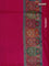 Banarasi silk saree pink with plain body and position prints