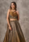 Jimmy Choo Fabric Lehenga with Designer Blouse & Fancy Choker Dupatta | 7-Meter Flare