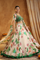 Cape Style Floral Designer lehenga