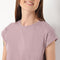 Airdry Fabric Round Neck Short Sleeve Solid Performance T-Shirt