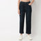 Baisc 5 Pocket Cropped Jeans With Relaxed Fit