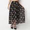 Ankle Length Flare Fit Floral Printed Skirt