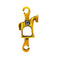 Brass Chains for Swing, Jhula Chain, Swing Chain Hooks and Accessories, Color - Golden. Height  71 Inches.