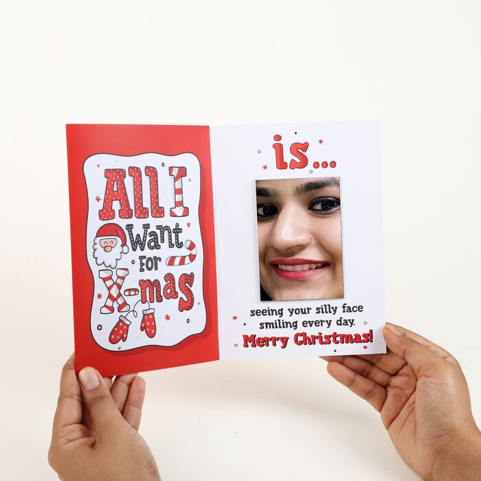 Christmas Mirror Card