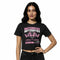 Cotton Graphic Crop T-Shirt