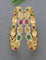 Designer Lakshmi Devi Zircon Gold Plated Bangles ZBGL11006