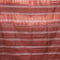 Bamboo silk saree rust shade and brown with allover tie & dye prints & thread weaves in borderless style