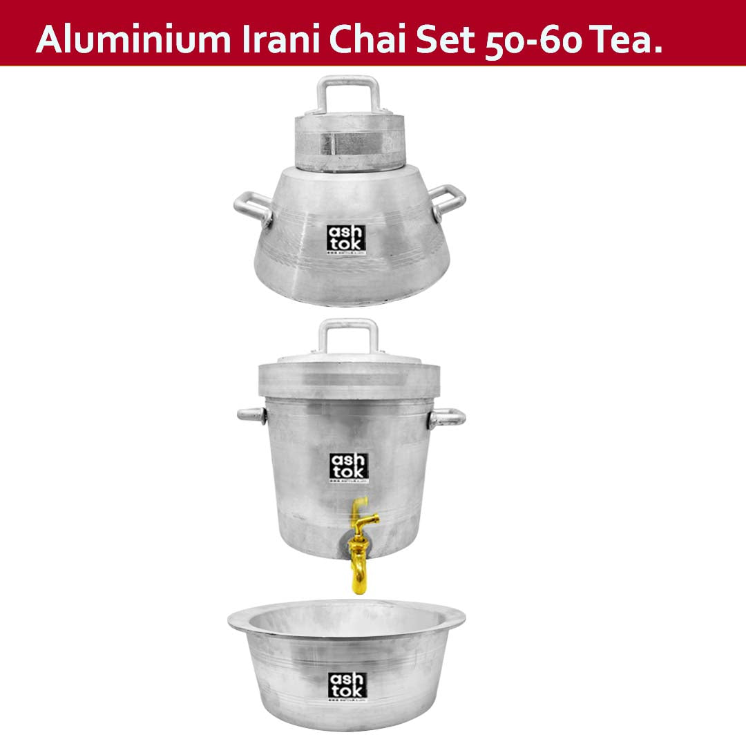 Traditional Aluminium Cutting Chai Tea Kettle for Tea Coffee/Milk 3 Ltr