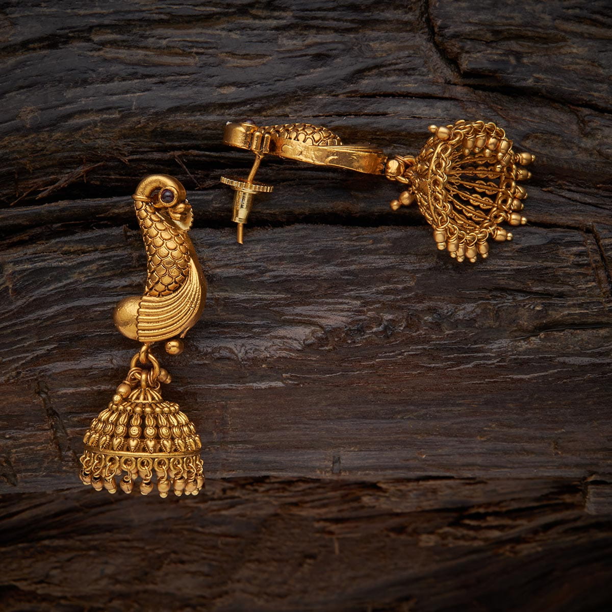 Modern trendy peacock design handmade 925 sterling silver fabulous filigree  work Drop dangle stud earrings tribal ethnic jewelry india s1197 | TRIBAL  ORNAMENTS