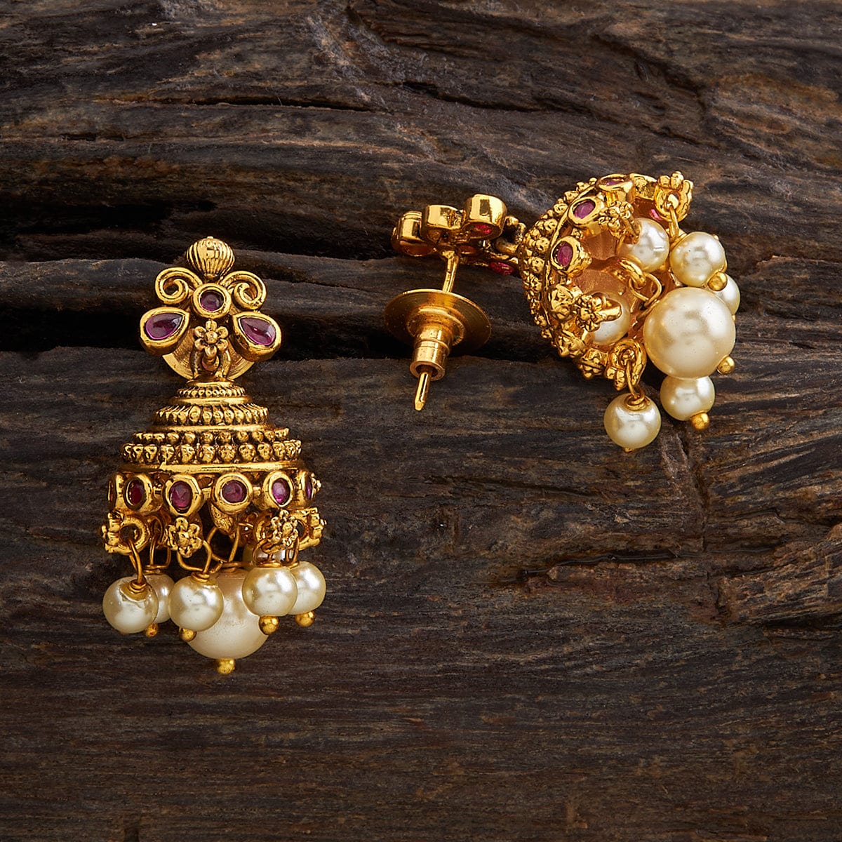 Latest Gold Plated Antique Earrings JH3364 – Jewel Palace