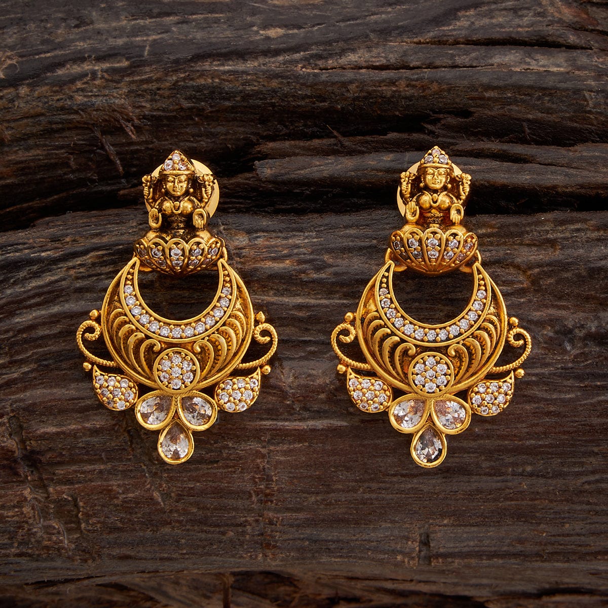 Flipkart.com - Buy AM Businesses Traditional Antique Earrings for girls &  women Brass Jhumki Earring Online at Best Prices in India