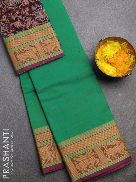 Buy Pure Uppada Soft Silk Pattu Saree, Kalamkari Pattern, Big Zari Border,  Saree for Women, Indian Sarees Online in India - Etsy