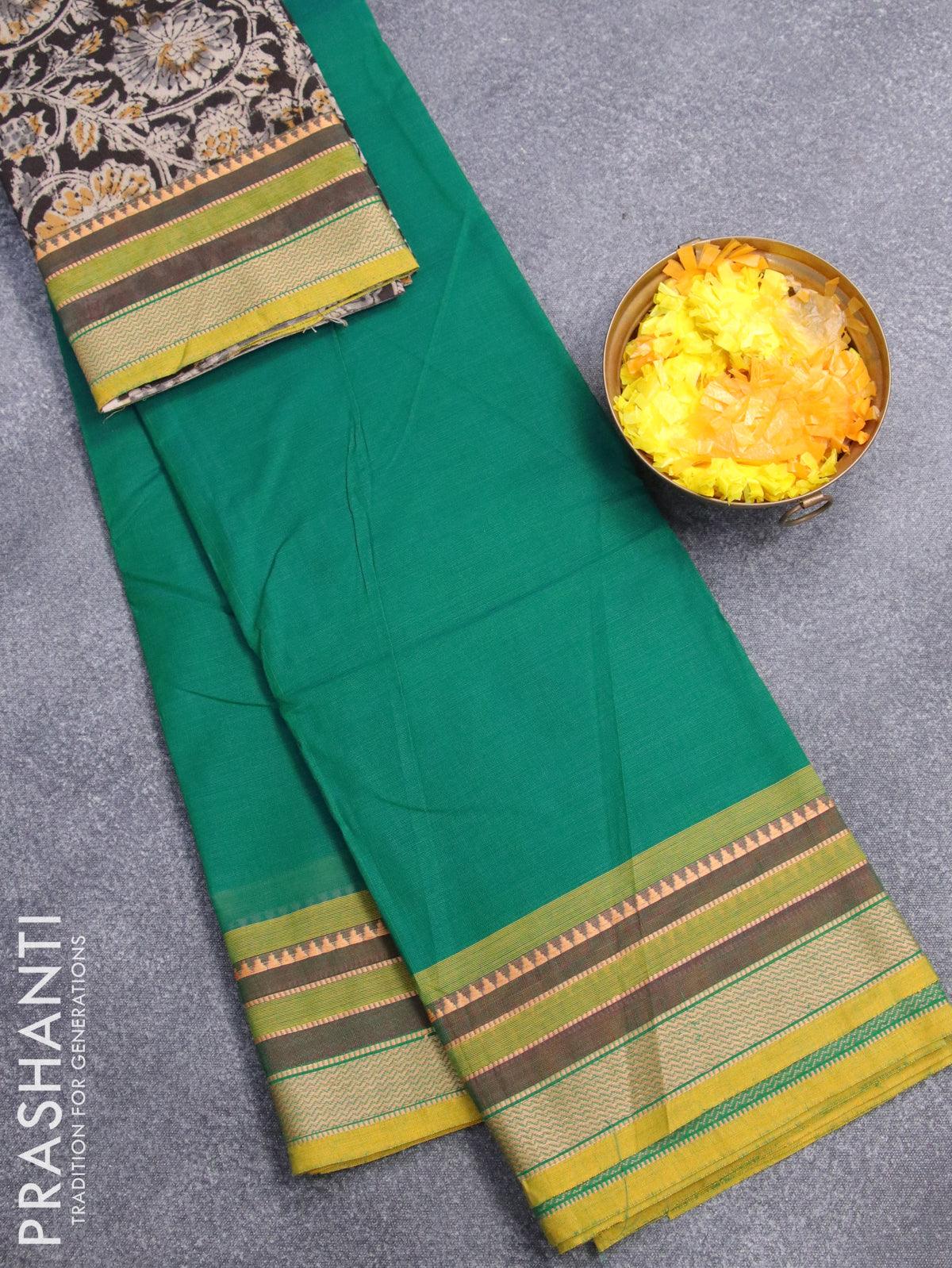 Peach Malai Cotton Saree With Kalamkari Print - Monastoor- Indian ethnical  dress collections with more than 1500+ fashionable indian traditional  dresses and ethnical jewelleries.