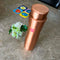 Copper Water Bottle, DrinkWare, Copper Water Bottle With Leak Proof Threaded Cap Matt Finish