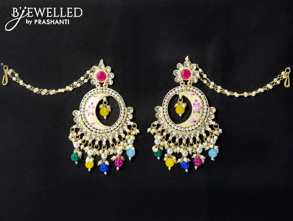 Buy Leafy Antique Chandbali Earrings | Tarinika