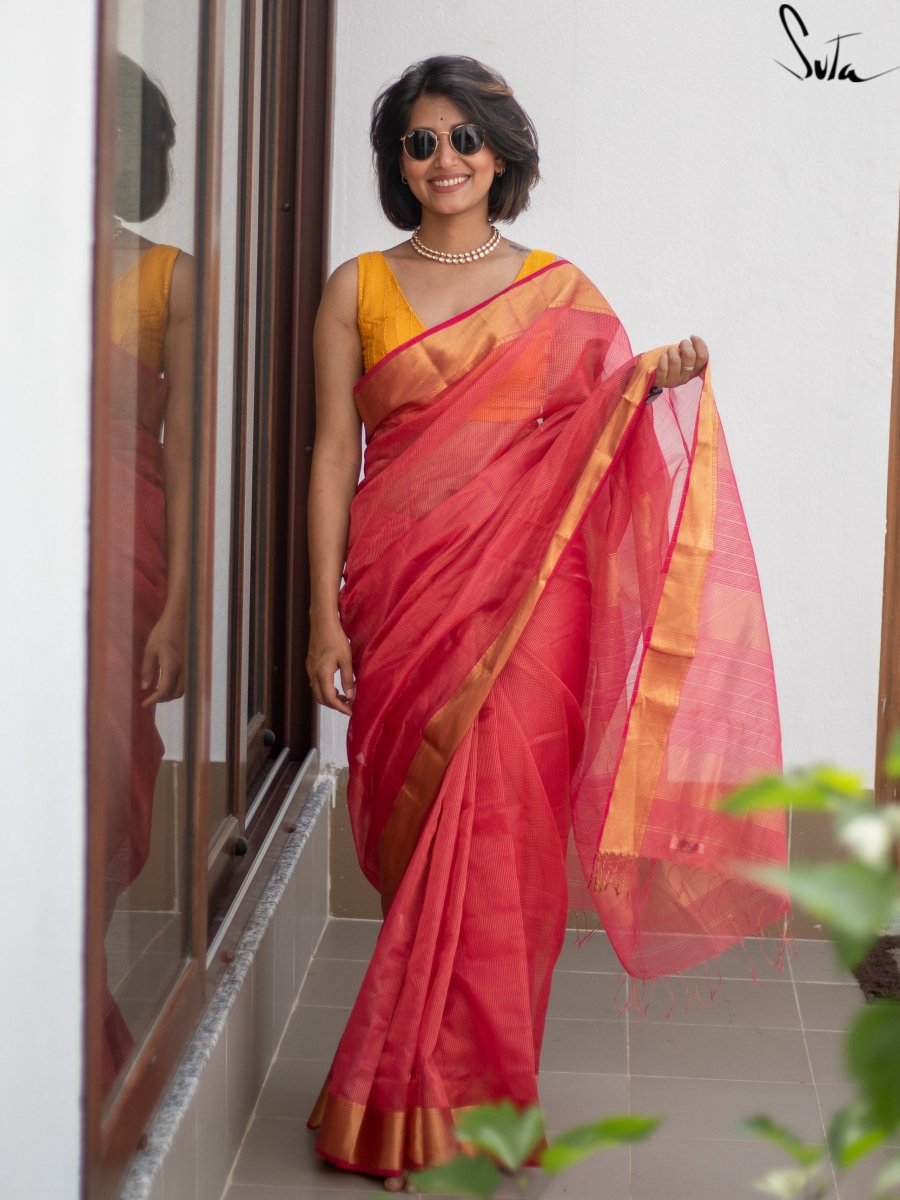 Short hair and Saree Is love♥️ | Instagram