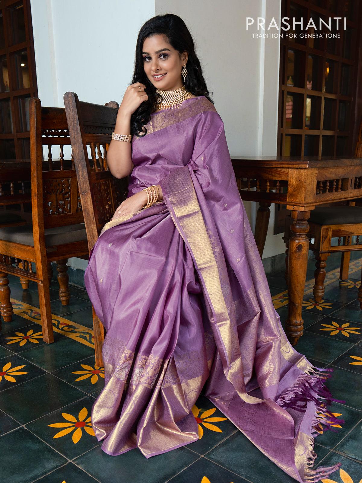 Pure Silk Kanjivaram Saree kanhcipuram latest collection with