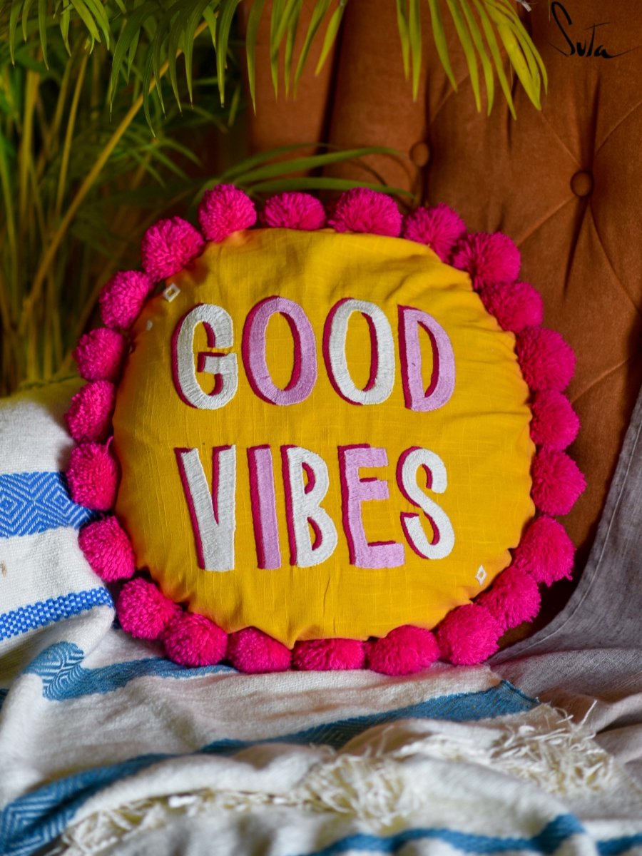 Good Vibes (Cushion Cover) – Cherrypick