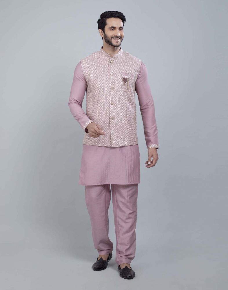 Kurta Jacket Set for Men | Indian Designer Wedding Dress Men