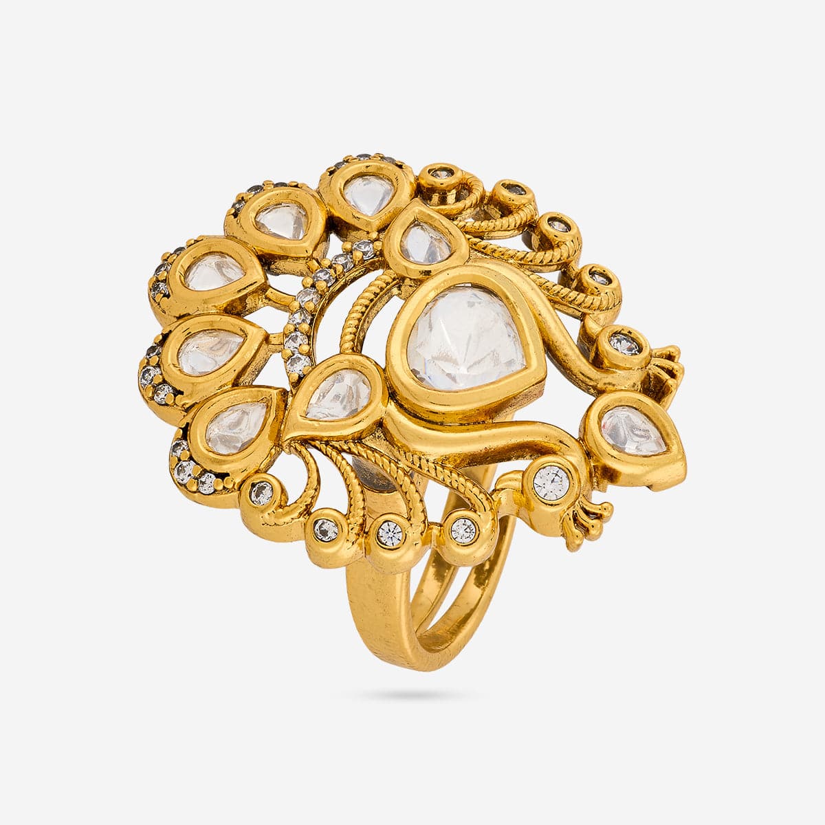Kundan Finger Ring 197197