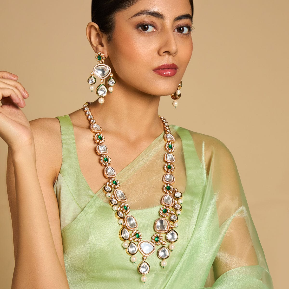 Kundan Necklace 173910