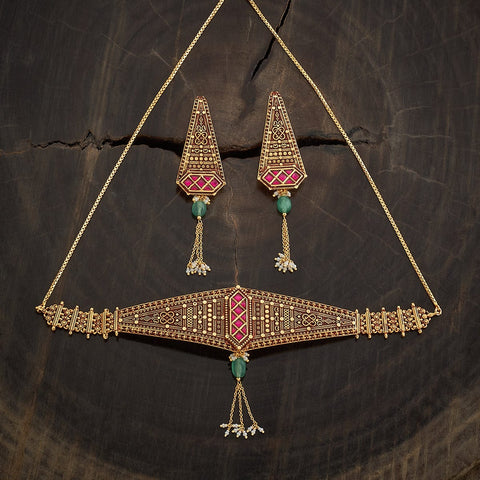 Kundan Necklace 168953