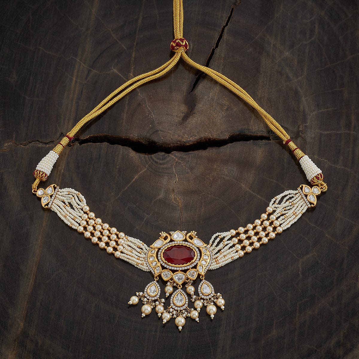 Kundan Necklace 173030