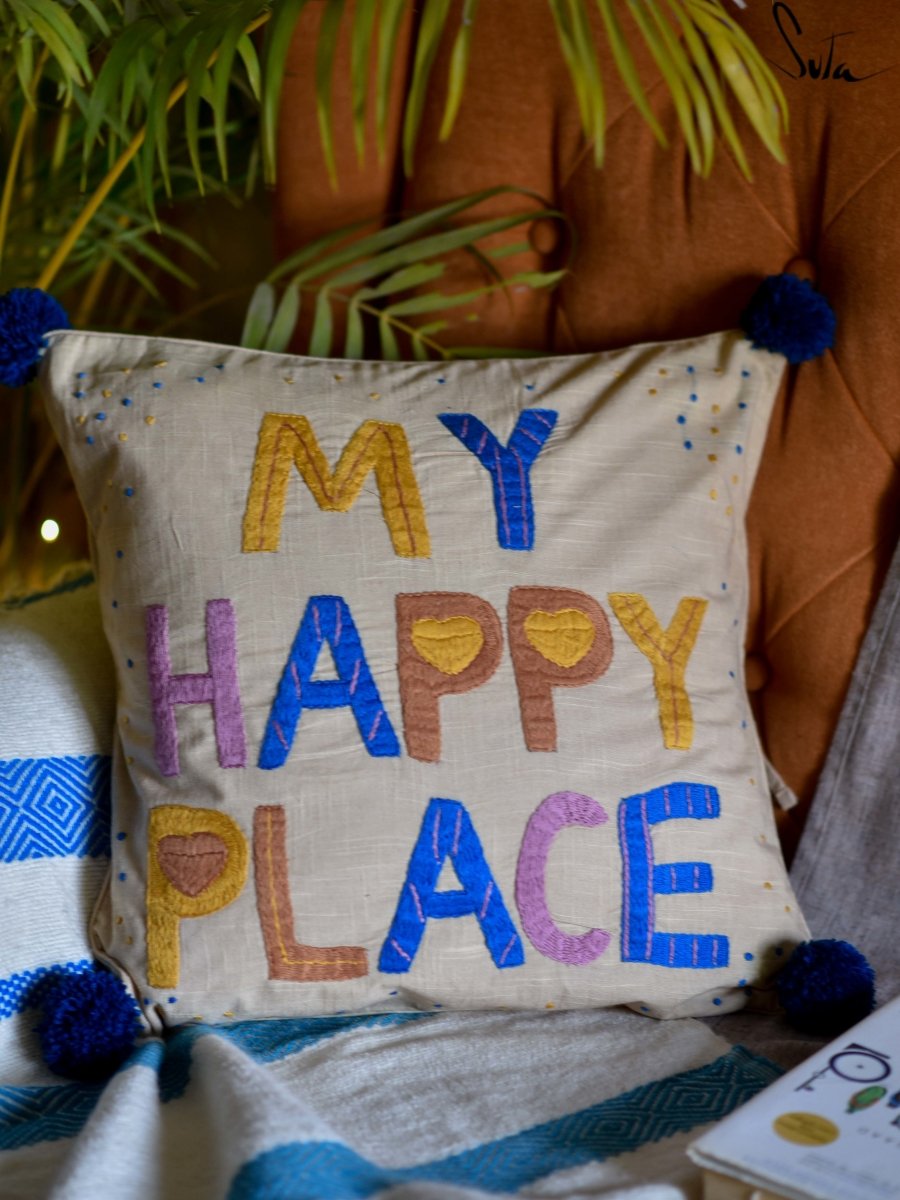 This is my happy place outlet cushion