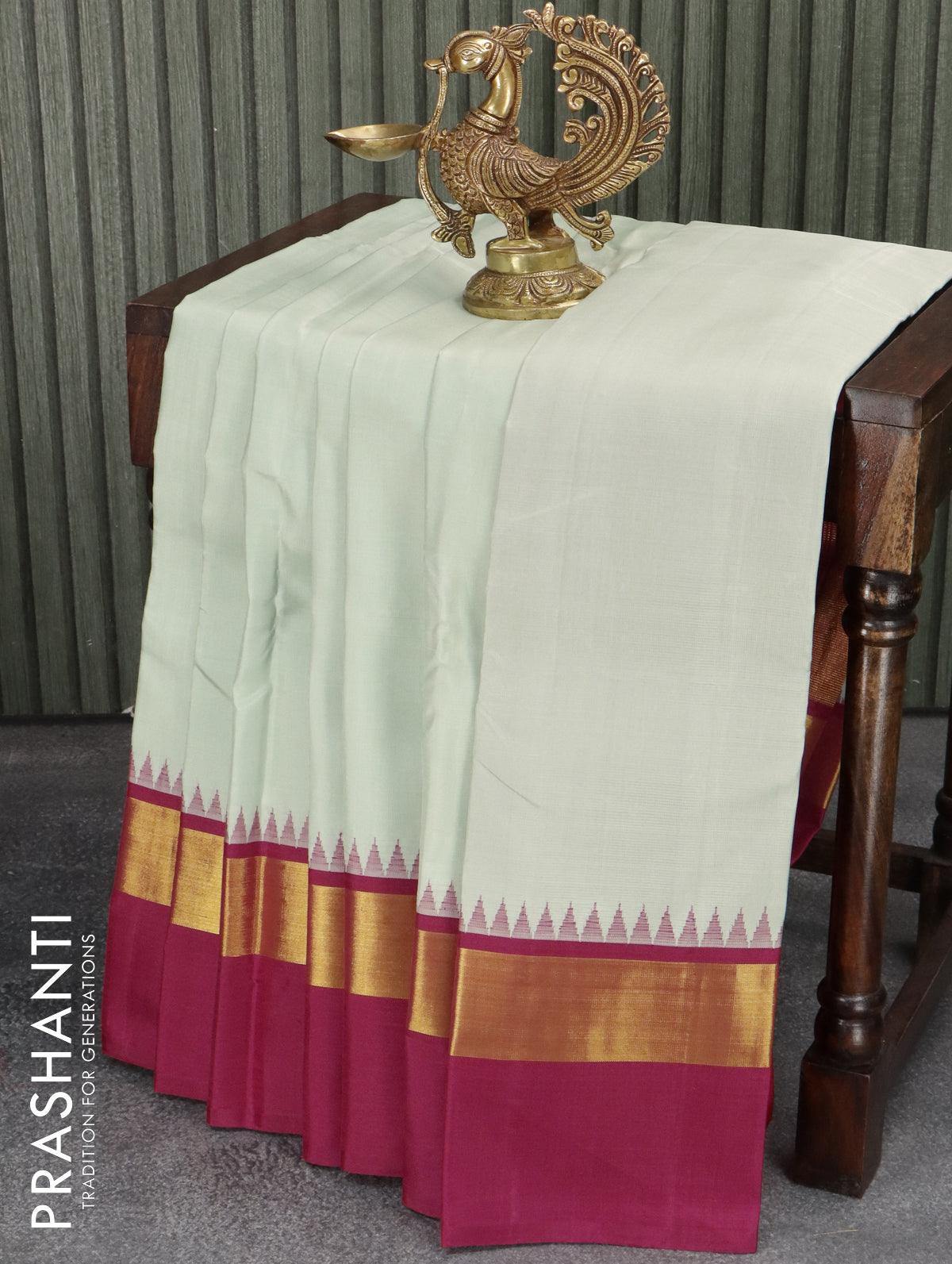 Can Can Pink Woven Kanjivaram Silk Saree – MySilkLove