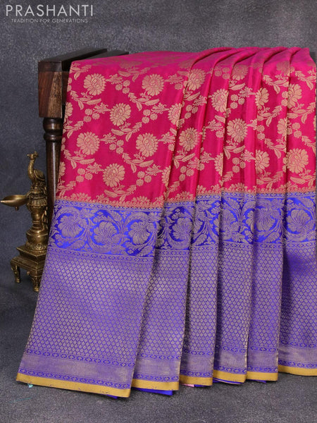 Face Deal Party Wear Designer Blue Color Banarsi Silk Saree With Blouse  Piece (94) at Rs 280 in Surat