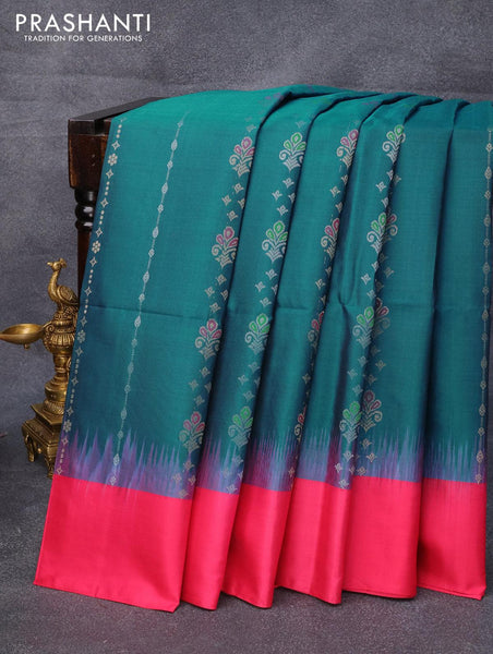 Aishwarya Royal Blue: Soft Silk Woven Peacock Border Paithani Saree, पठानी  साड़ी - Varkala Silk Sarees, Surat | ID: 2851701555933
