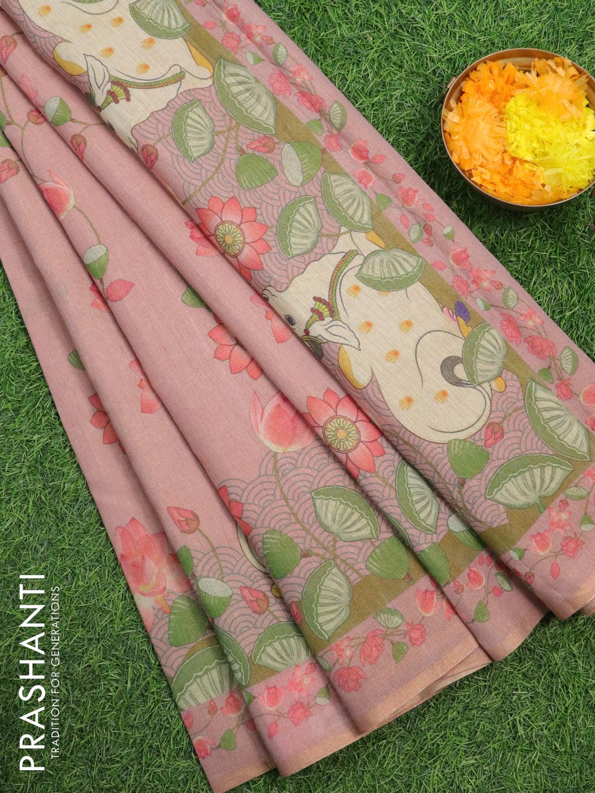 Rama Color Pure Tissue Silk With Woven Banarasi Saree |Reception Wear -  Stitched Blouse ($7) | Fancy sarees, Art silk sarees, Trendy sarees