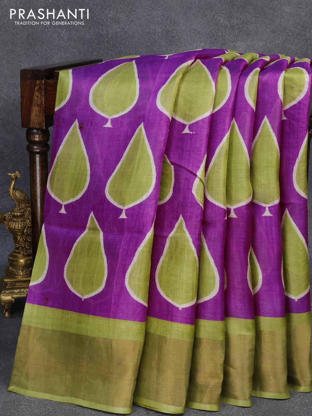 Tussar Silk – Prashanti Sarees