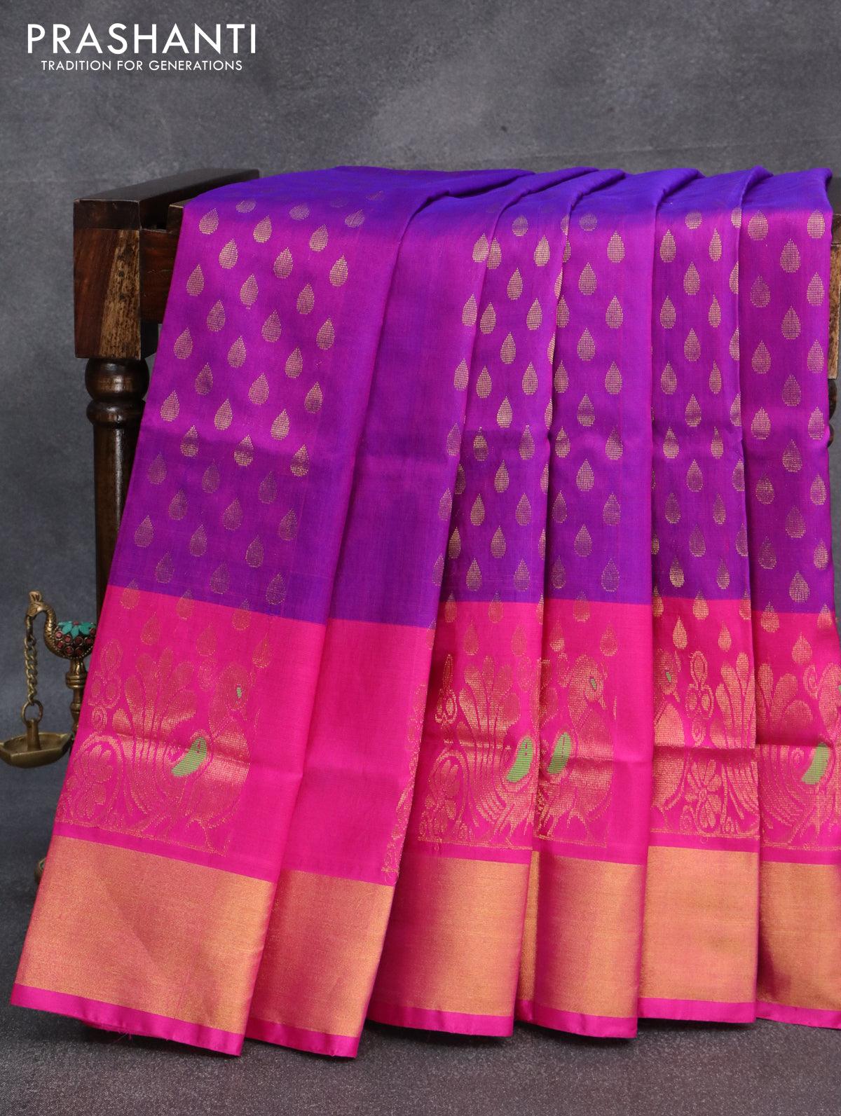 Buy Ivory Pink Pochampally Ikat Silk Saree - House Of Elegance – House Of  Elegance - Style That Inspires