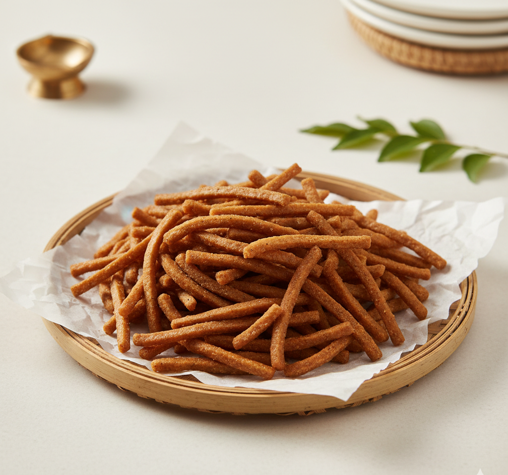Ragi Karapusa – Crispy Finger Millet Snack