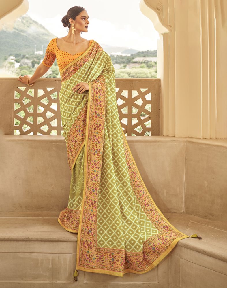 Latest Paithani Saree For Mehendi Ceremony 2022