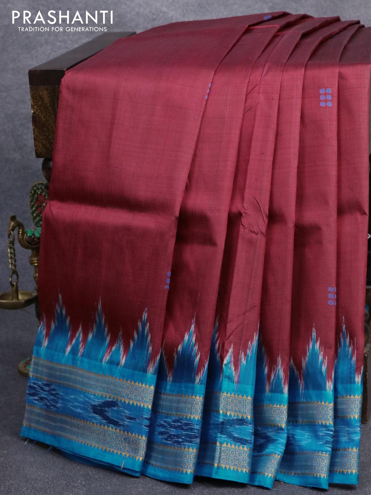 6.3 m (with blouse piece) Festive Wear Sambalpuri Ikat Cotton Saree at Rs  6999 in Sonapur